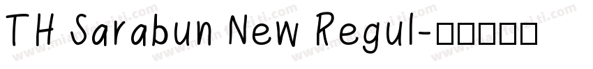 TH Sarabun New Regul字体转换